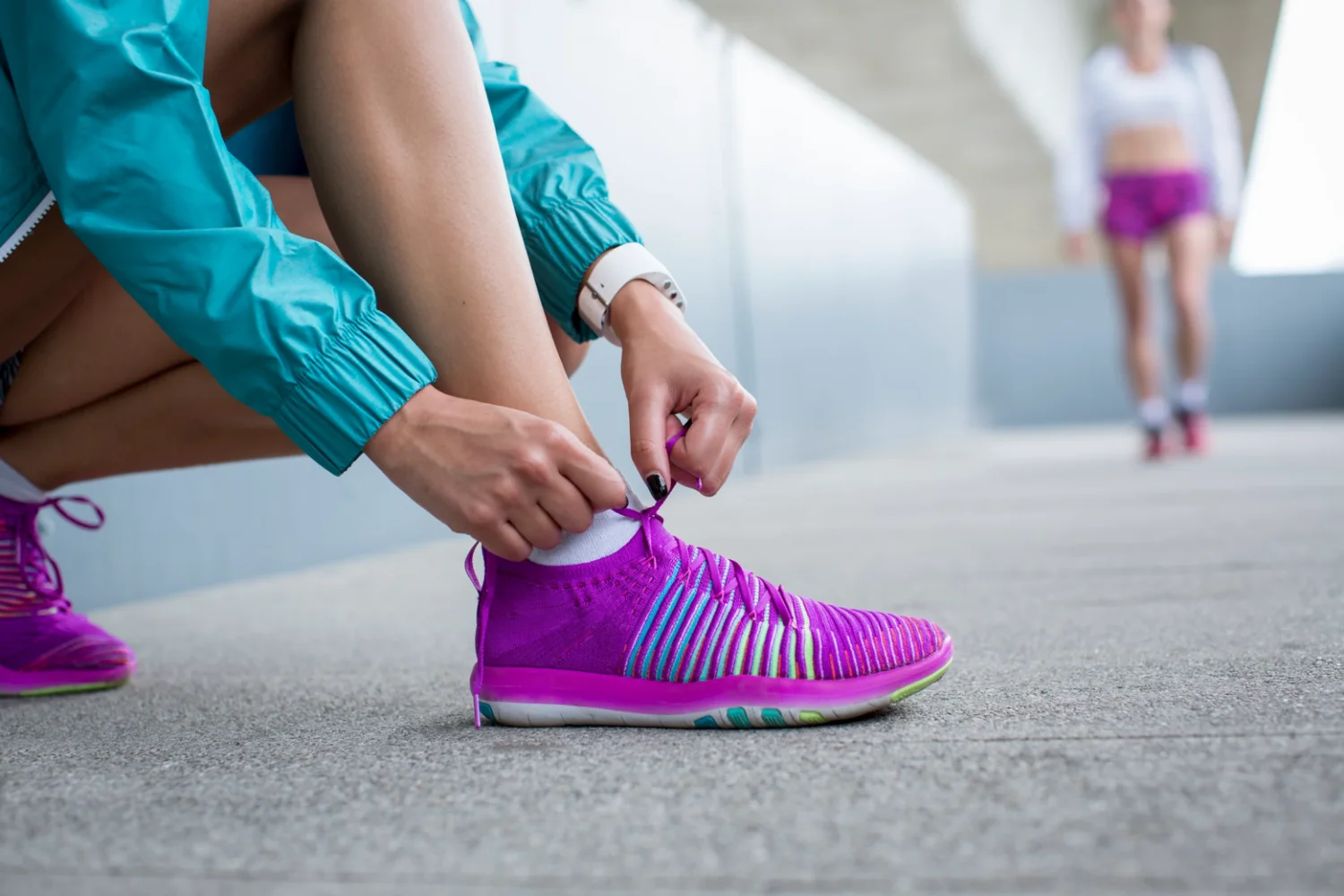 deportista usando ortoqueratología sin lentes